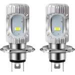 2 st HS1-lampa H4 MC-strålkastare CSP 1860 SMD PX43t 35/35W Helljus/Halvljus Strålkastare 2000LM 6500K DC 9-80V