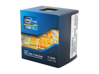 Intel Core i7-2600 - Core i7 2e generation Sandy Bridge Quad-Core 3,4 GHz (3,8 GHz Turbo Boost) LGA 1155 95 W Processeur Intel HD Graphics 2000 pour ordinateur de bureau