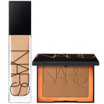 NARS Natural Longwear Foundation 30ml and NARS Laguna Bronzing Powder 2.8g (Various Shades) - Vallauris