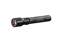 Ledlenser P17R Core, grande lampe de poche LED, 1200 lumens, rechargeable batterie lithium, portée de 560m, Constant Light, autonomie maximale de 200h, câble de charge aimanté et station de charge