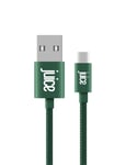 Juice USB Type C 2m | Charge and Sync Cable for Samsung Galaxy S21 S20, S10, S9, S8, S20 Plus, Huawei P30, P20, Sony, Apple iPad 2020, Pro 2020, Air 2020 | Green