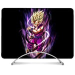 Coque Intégrale Pour MacBook Pro Touch Bar 13.3 Manga Dragon Ball Sangohan Violet