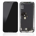 Td® Écran Complet Iphone 6 Plus Noir Vitre Lcd Tactile Assemblage Déjà Effectué Avec Kit D'outils Accessoire Téléphonie