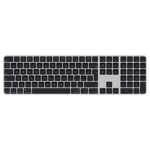 Apple Magic Keyboard med Touch ID och numerisk del till Mac-modeller med Apple-chip (USB‑C) – nederländskt – svarta tangenter