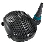 AquaForte RD743 Filtre Pompe de Bassin EC-8000 8m³-h, Hauteur de Livraison 4,5m, 50 Watts