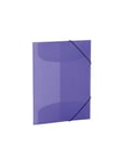 HERMA Elasticated folder A4 PP translucent violet