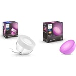 Philips Hue Iris White and Colour Ambiance Table Lamp Smart Lighting. [White] with Bluetooth. & Go 2.0 White & Colour Ambiance Smart Portable Light with Bluetooth