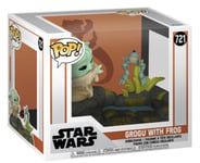 FUNKO POP! - FIGURINE STAR WARS - 0720 - GROGU WITH FROG