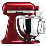 KitchenAid Köksmaskin 4,8L Röd Metallic