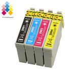 4 Ink Cartridges For Epson Xp-255 Xp-257 Xp-352 Xp-355 Xp-452 Xp-455