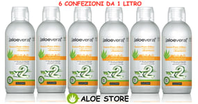 ZUCCARI Aloe Vera x2 6x Jus De Pur D' Aloe Avec Enertonici 1000ml - Gelée Royale