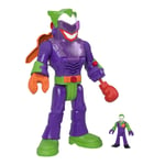 Imaginext DC Super Friends The Joker Insider & LaffBot 12-Inch Robot with Lights