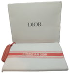 DIOR DIORIVIERA POUCH TEDDY CLOTH CLUTCH BEACH MAKE UP BAG BRAND NEW DIOR VIP