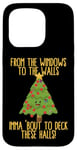 Coque pour iPhone 15 Pro From The Window To The Wall Poème de Noël avec citation de Noël