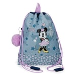 Disney Minnie Style Sac à Lunch Bleu 27x34 cms Polyester