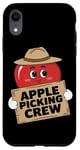 iPhone XR Apple Picking Crew Funny Orchard Harvest Season Fall Autumn Case