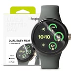 Ringke Google Pixel Watch 3 XL 45mm Skärmskydd skyddsfilm - Dual Easy (3-pack)