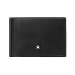 Montblanc Meisterstuck Wallet 6cc with Money Clip Black