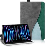 Étui Coque Compatible Avec Ipad Pro 12,9 Pouces (Modèle 2022/2021/2020, 6ème/5ème/4ème Génération), Housse De Protection Avec Fonction Support Coque Tablette Ipad Pro 12.9 (Gris Fo[Coq101292]