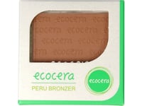 Ecocera Face Bronzer Pressed Powder 10G Vegan Make Up Paraben Free Peru Shade