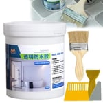 Bathroom Transparent Waterproof Glue, Super Invisible Waterproof Glue Sealant, Transparent Waterproof Glue No Trace (300g)