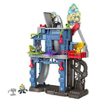 ​Fisher-Price MINIONS Imaginext Minions le Repaire Souterrain de Gru avec une Mini Figurine Minion Incluse, Jouet pour Enfant, GMP35 Exclusivité sur Amazon