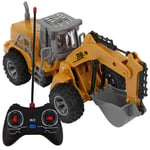 RC Engineering Van Light Remote Control Excavator Plastic Children Toy Mode FS