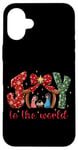 iPhone 16 Plus Joy To The World Nativity Scene Christmas Case