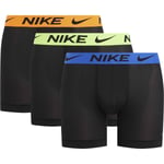 Nike Dri-FIT ADV Micro 3-Pak Trening Boxershorts Herre -  - str. M