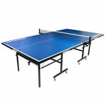 Folding Table Tennis Table Outdoor Indoor Heavy Duty Wheels Ping Pong Full Size