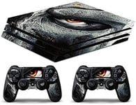 Skin Compatibilité Pour Ps4 Pro - Crâne 2 - Limited Edition Decal Étuis De Protection Pour Faceplates Bundle