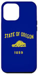 iPhone 12 Pro Max STATE FLAG OF OREGON -- THE BEAVER STATE PORTLAND Case