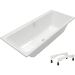 Villeroy&boch - Baignoire droite 180 x 80 Architectura avec pieds