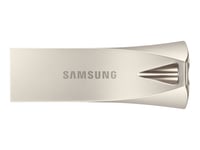 Samsung BAR Plus MUF-256BE3 - Clé USB - 256 Go - USB 3.1 Gen 1 - champagne d'argent