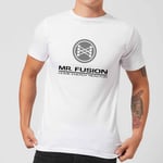 T-Shirt Homme Retour vers le Futur - Mr Fusion - Blanc - 5XL