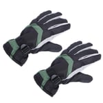 Losping Gants de snowboard imperméables pour homme Couleur contrastée Doublure en peluche