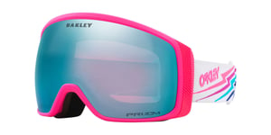 Oakley Flight Tracker M prizm snow sapphire iridium, white bolt