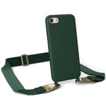 Phone Chain for Apple iPhone SE 2022 / 2020 / 8 / 7 Band Cover Cord Case Green