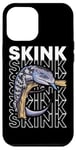 Coque pour iPhone 12 Pro Max Blue Tongue Skink 80's Style Reptile Keeper Lézard