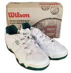 Vintage 90’s Wilson Pro Staff Maxim Tennis Shoes Womens UK 4.5 EU 37.5 Deadstock