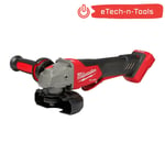 Milwaukee M18FSAGV115XPDB-0 18V 115mm FUEL Paddle Switch Angle Grinder Body Only