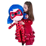 Peluche Miraculous Ladybug 80cm Géant Coccinelle Poupée Souple Plush Size XL