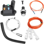 Sjqka - 66354 Kit d'allumage de rechange pour barbecue Weber Genesis ii 310/315 E310 S310 SE310 E315 S315 CE310, allumage avec 4 sorties