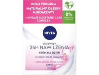 Nivea_24H Moisturizing Nourishing Day Cream For Dry And Sensitive Skin Spf50 50Ml