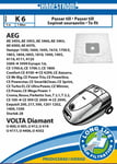 Hanestroem – Vacuum cleaner bags K6 fits: AEG CE100-> CE999, VOLTA Diamant