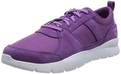 Timberland Boroughs Project L/F Ox (Youth) Sneaker Low Top, Medium Purple Suede, 32 EU