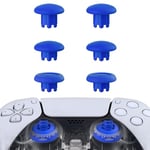 eXtremeRate EDGE Sticks Swappable Thumbsticks for PS5 Controller, Custom Blue Replacement Interchangeable Analog Stick Joystick for PS5, for PS4 All Model Controllers Universal - WITHOUT Controller