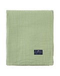 Lexington Striped Reversable Organic Cotton Överkast Green 160x240 cm