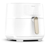 Philips Airfryer 5000 Series XXL, 7,2L (1,4Kg) - 6 portions, Airfryer 16 en 1, Connecté au Wifi, 90% de Matières Grasses en Moins avec la Technologie Rapid Air, HomeID app. Blanc(HD9285/00)