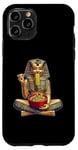 Coque pour iPhone 11 Pro Nouilles japonaises Pharaoh King Tut Ramen